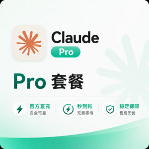 Claude Code Pro 套餐订阅产品图